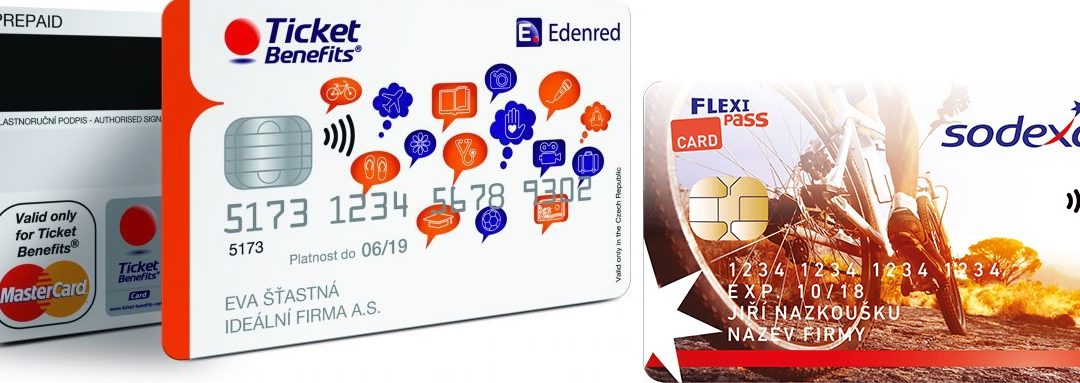 Nově přijímáme benefitní platební karty Sodexo, Edenred Benefit a Benefit Plus